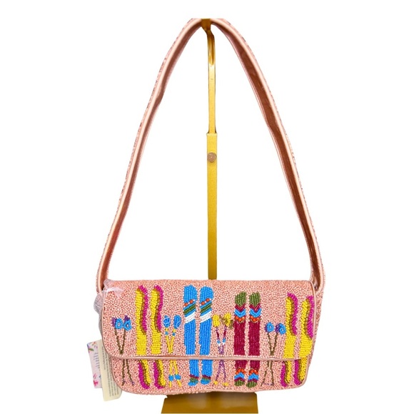 ❄️ Winter Beaded Ski Bag – Anthropologie Inspired ❄️ - Picture 1 of 7